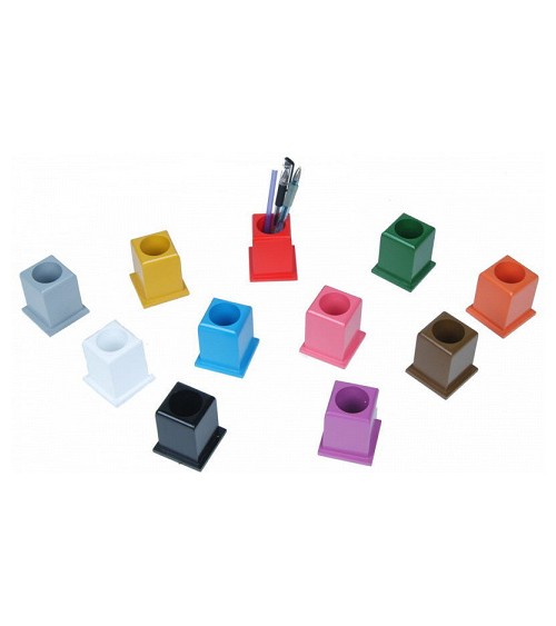 Porte-stylos Montessori de couleur
