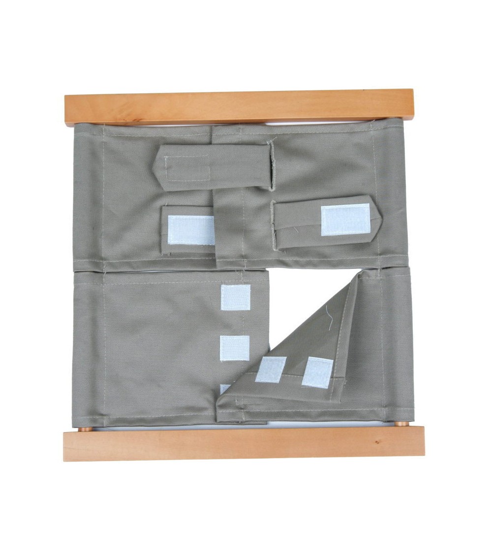 Frame with Velcro Fasteners
