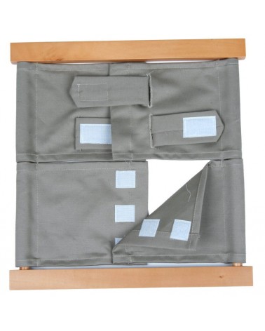 Frame with Velcro Fasteners