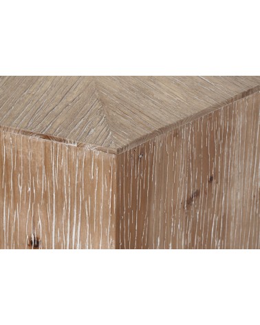 MESA CAFE MADERA 80X69X36 MARRON