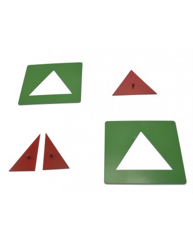 Triangles métalliques fendus2