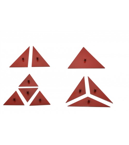 Triangoli di metallo divisi3