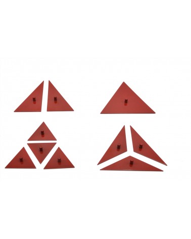 Triangles métalliques fendus3