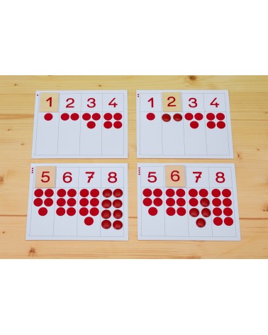 Montessori activity tray number workshop3