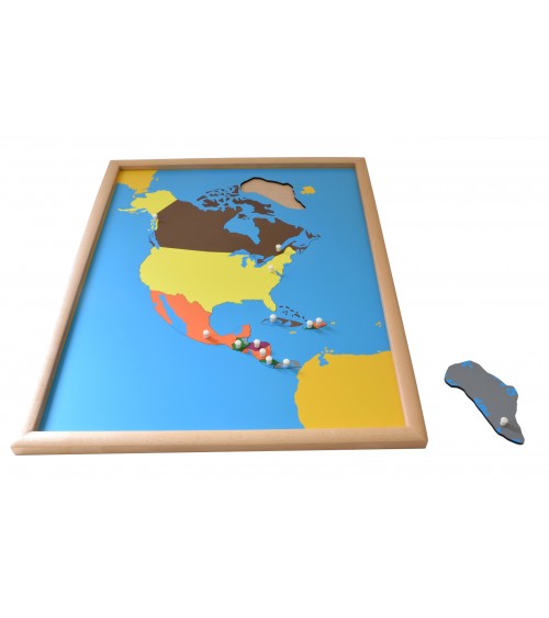 Puzzle Map North America2