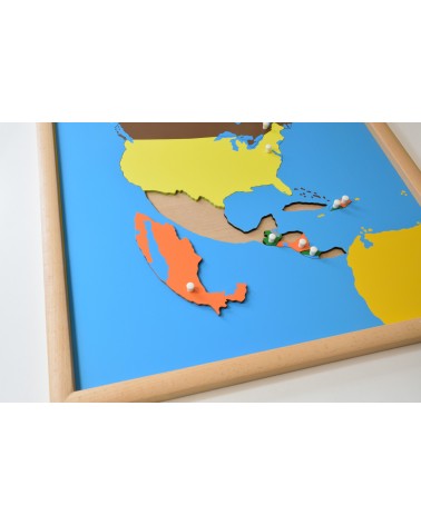 Mapa puzle Norte Ámerica3