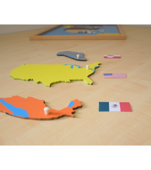 Puzzle Map North America4